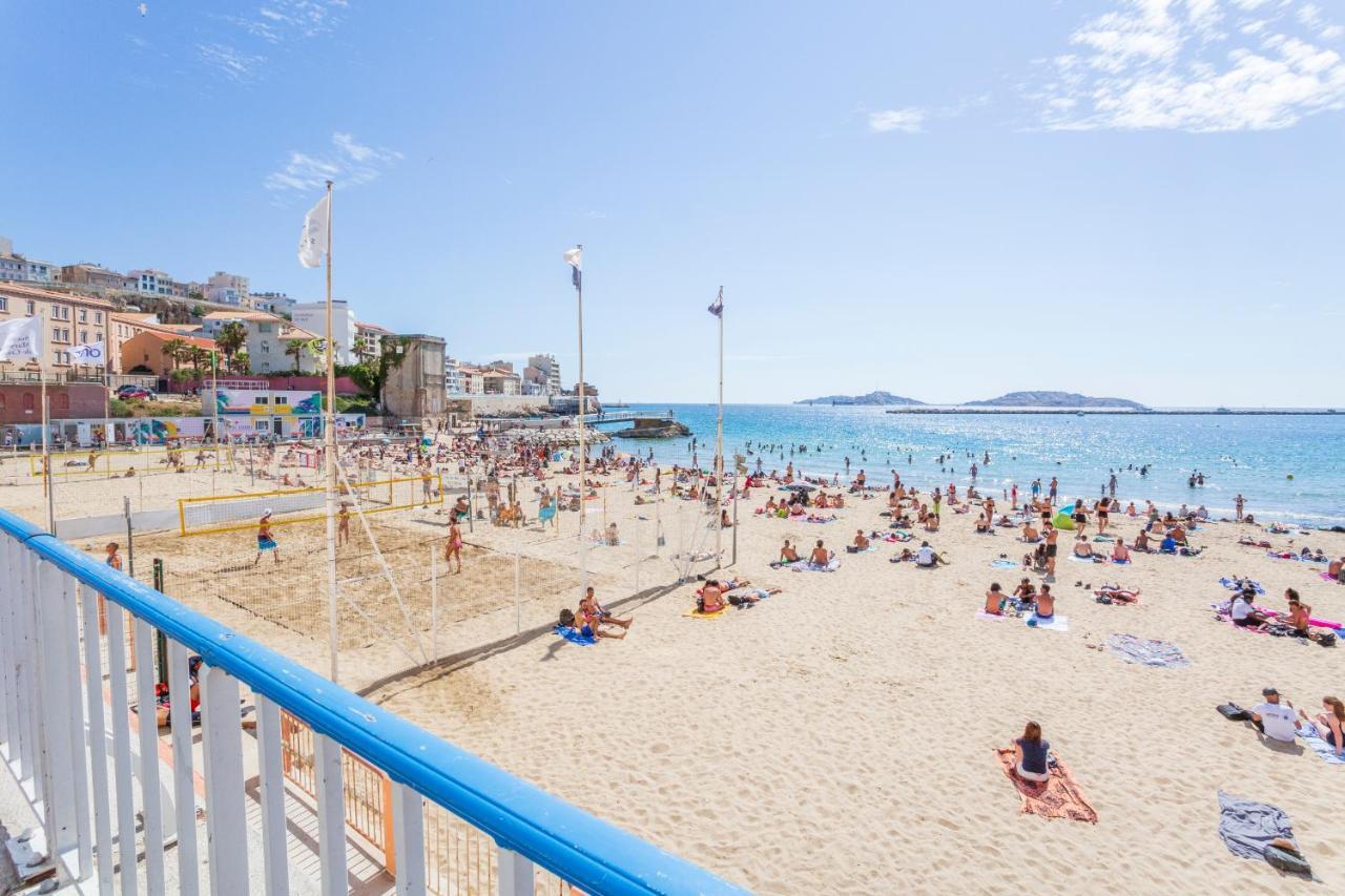 Appartement "Les Pieds Dans L'Eau" 1 Chambre Parking Jo Marseille Kültér fotó
